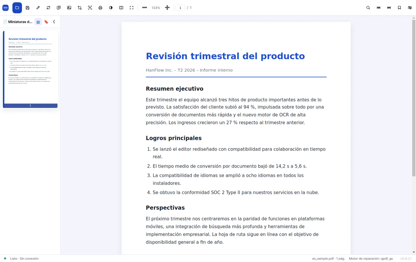 Fácil de leer, fácil de editar: