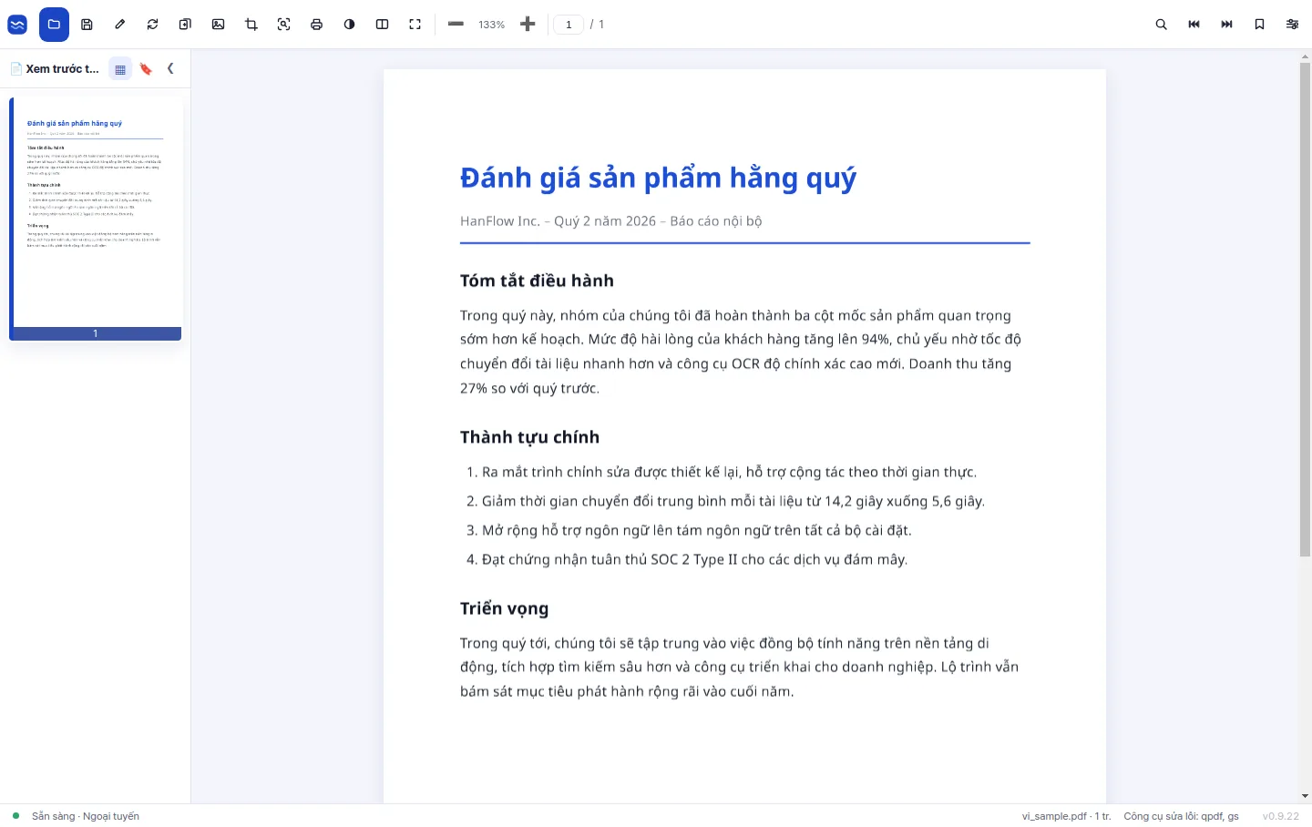 Dễ đọc, dễ chỉnh sửa —